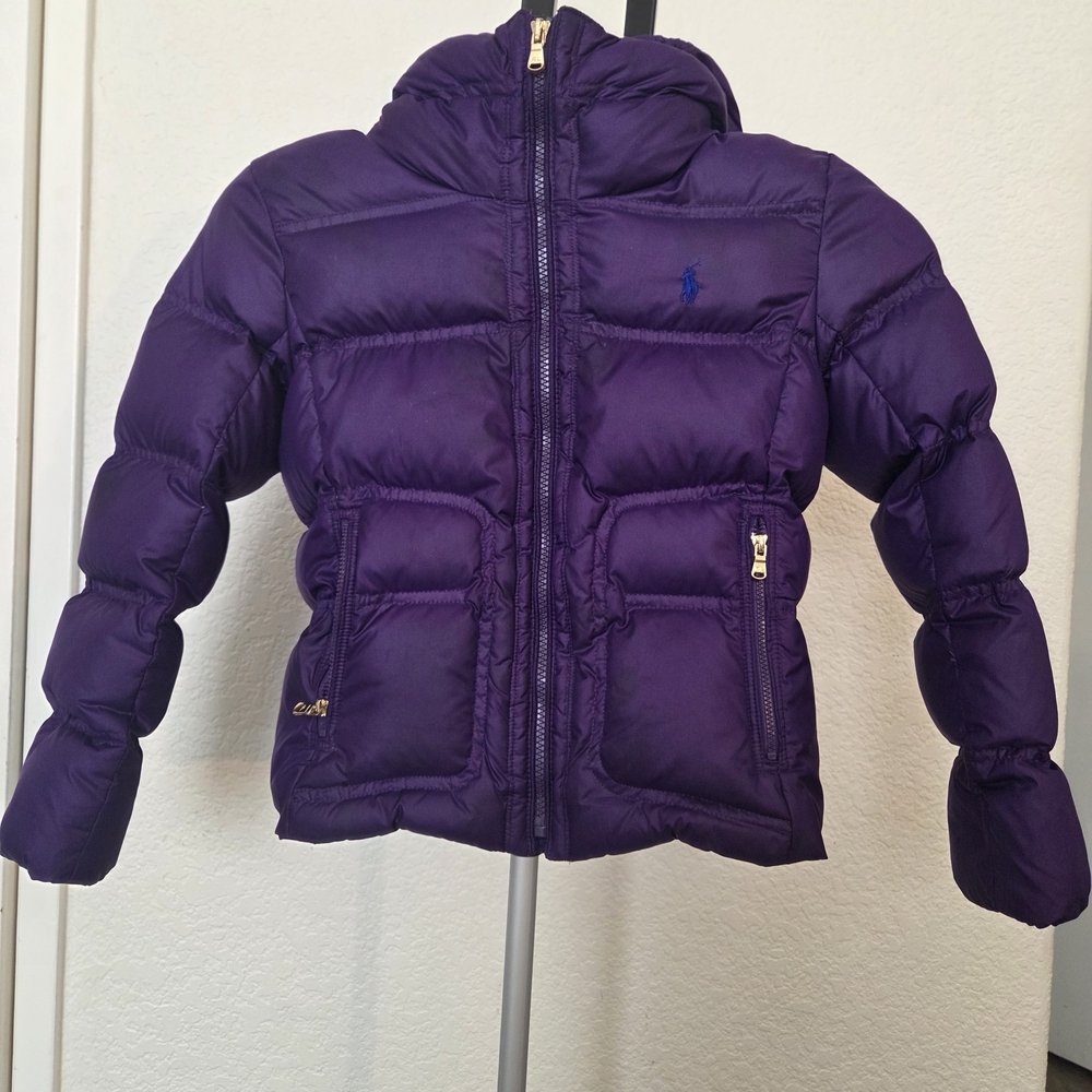 Polo Ralph Lauren Kids Puffer Down Waterfowl Feather Winter Jacket  Hooded